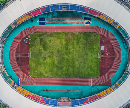 Stadio all'aperto Satellie