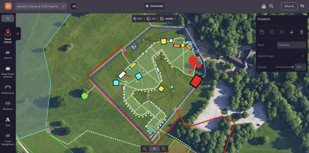 Cheese and Chilli Festival event plan