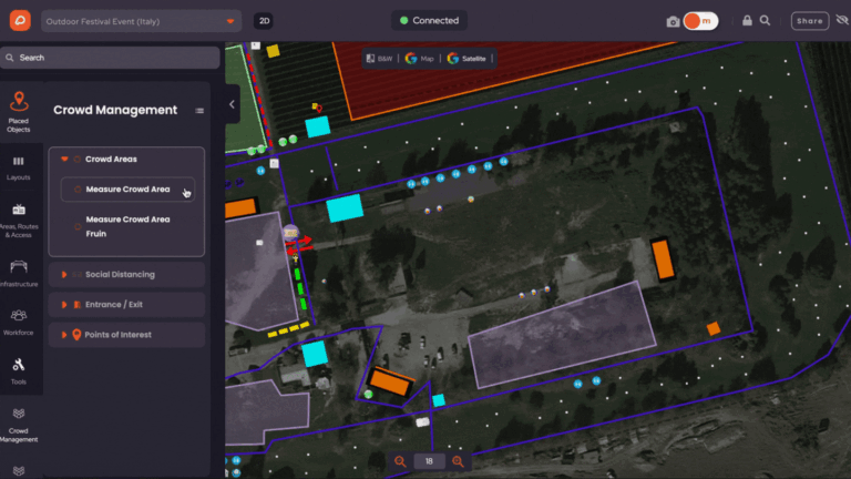 Calculating Crowd Capacity in OnePlan