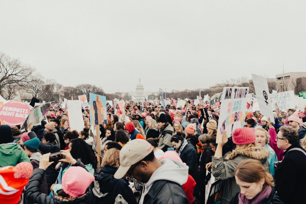 political rally