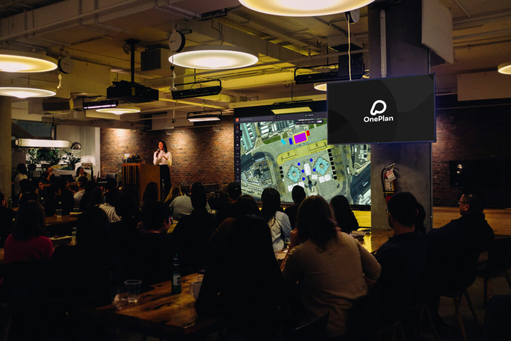 OnePlan shown at evening event
