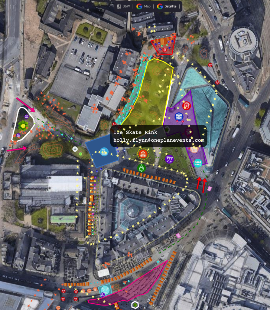 Plan d'événement à Manchester