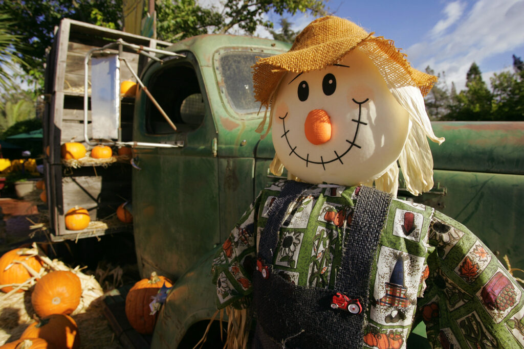 Épouvantail du festival d’automne