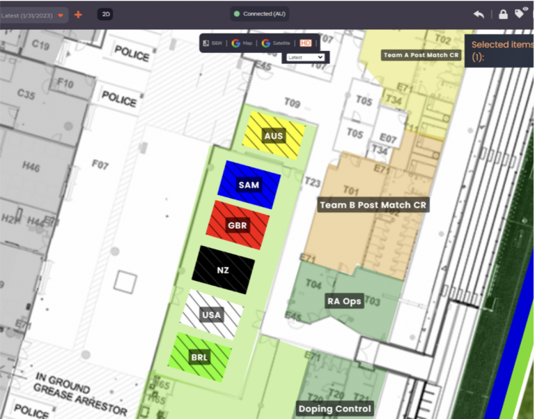 HSBC World Rugby Sevens Series Event Plan in OnePlan
