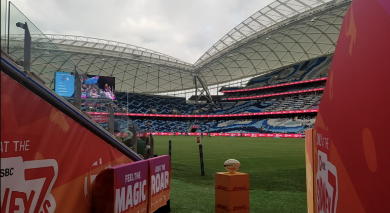 Team Entrance at the HSBC World Rugby Sevens Series