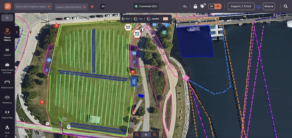 USA Triathlon Nationals Event Plan in OnePlan