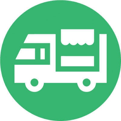 Icône de camion de nourriture