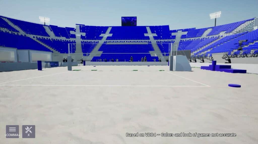 Eiffel Tower Arena Venue Twin