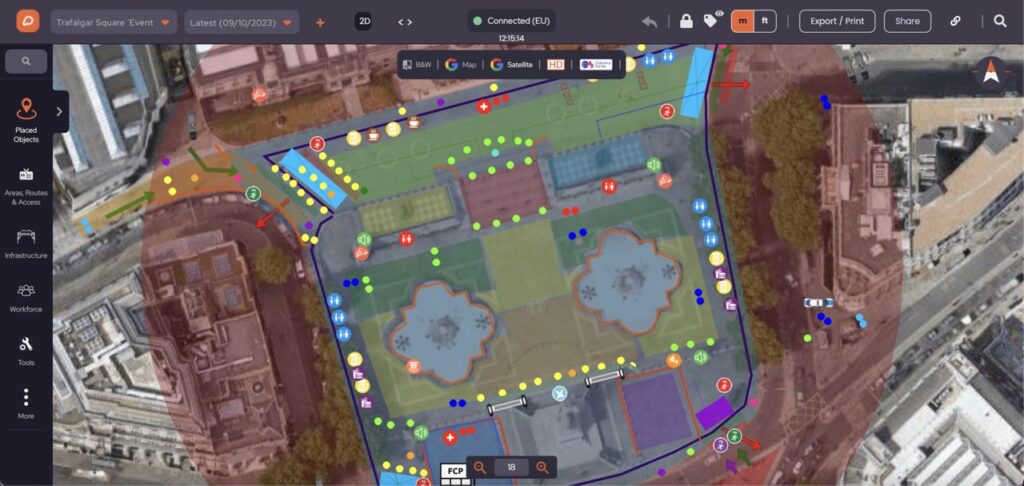 Trafalgar Square 'Event Planning for Crowded Space Course'