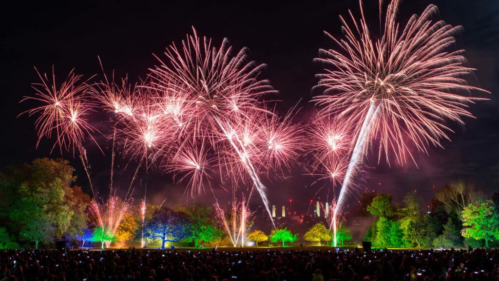 Battersea Park Bonfire Night