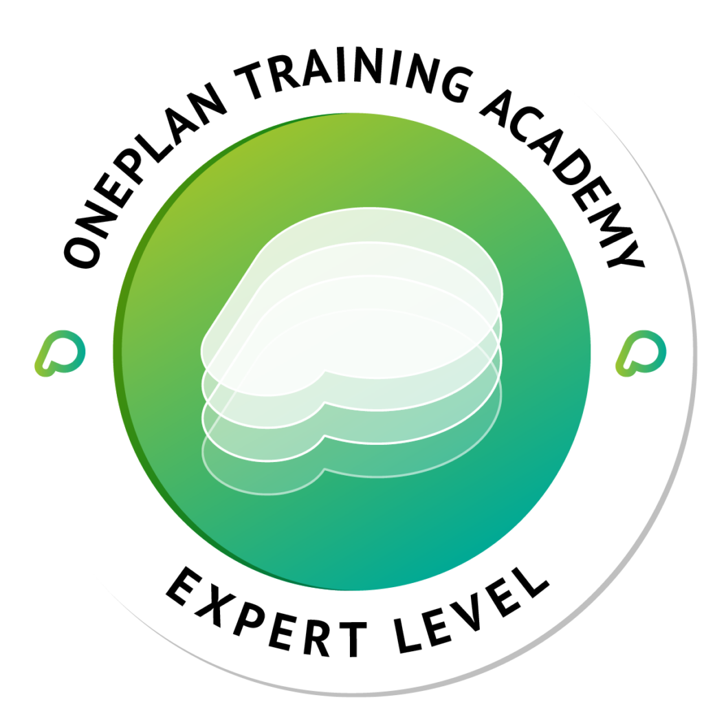 OnePlan Academie-expertniveau