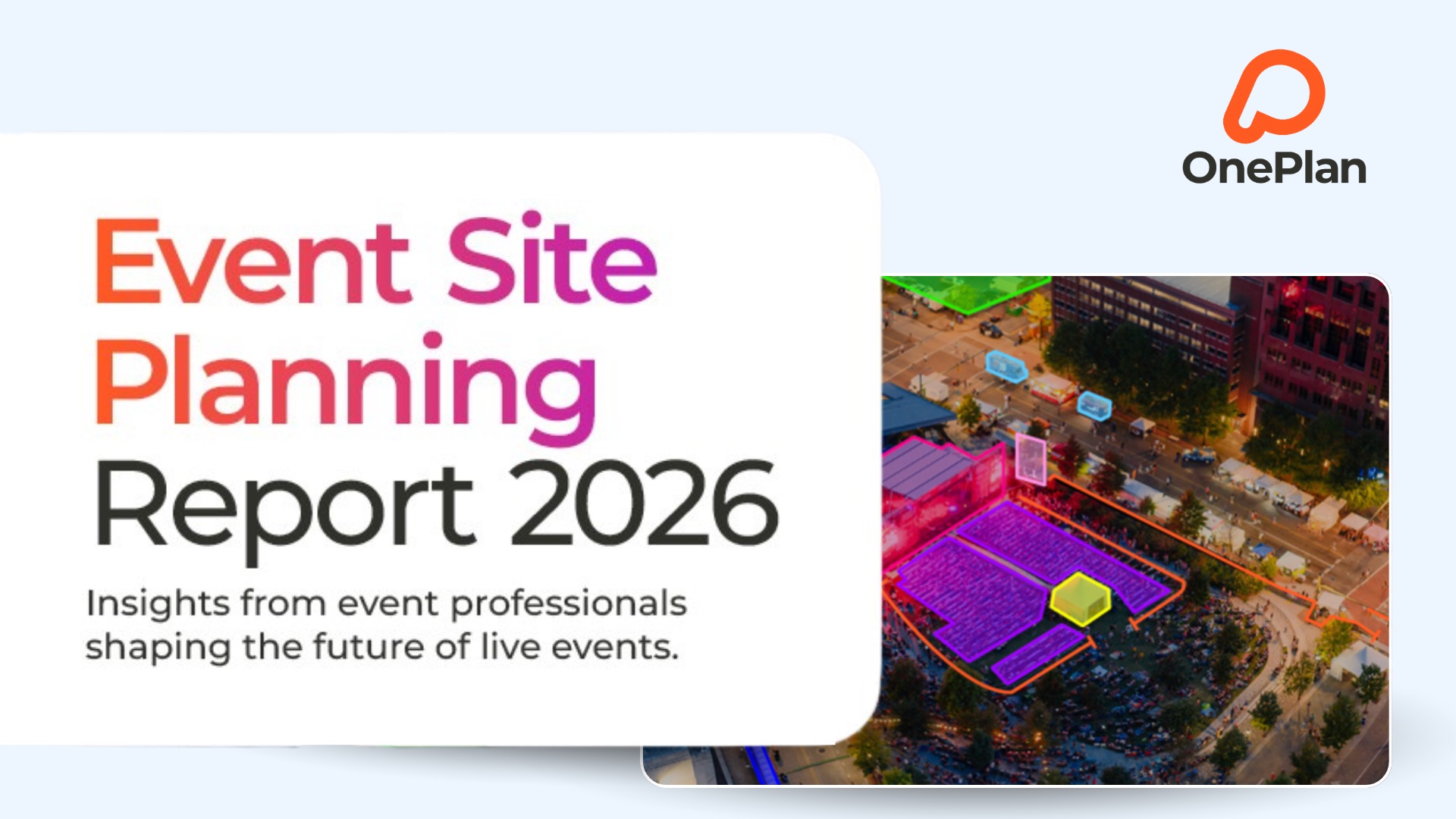Event Site Planning Report 2026 | OnePlan