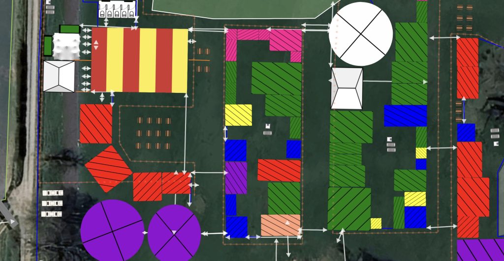 Festival site plan