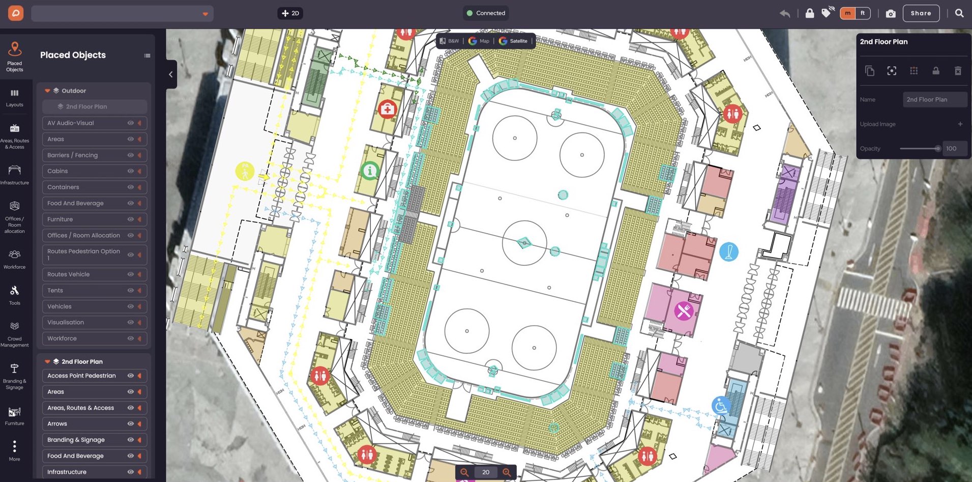CAD floor level in OnePlan